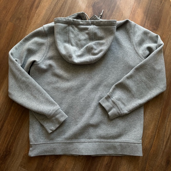 Nike Tech Grey Zip Hoodie Athleisure Sportswear Gym Streetwear Casual Sweater - Picture 6 of 10